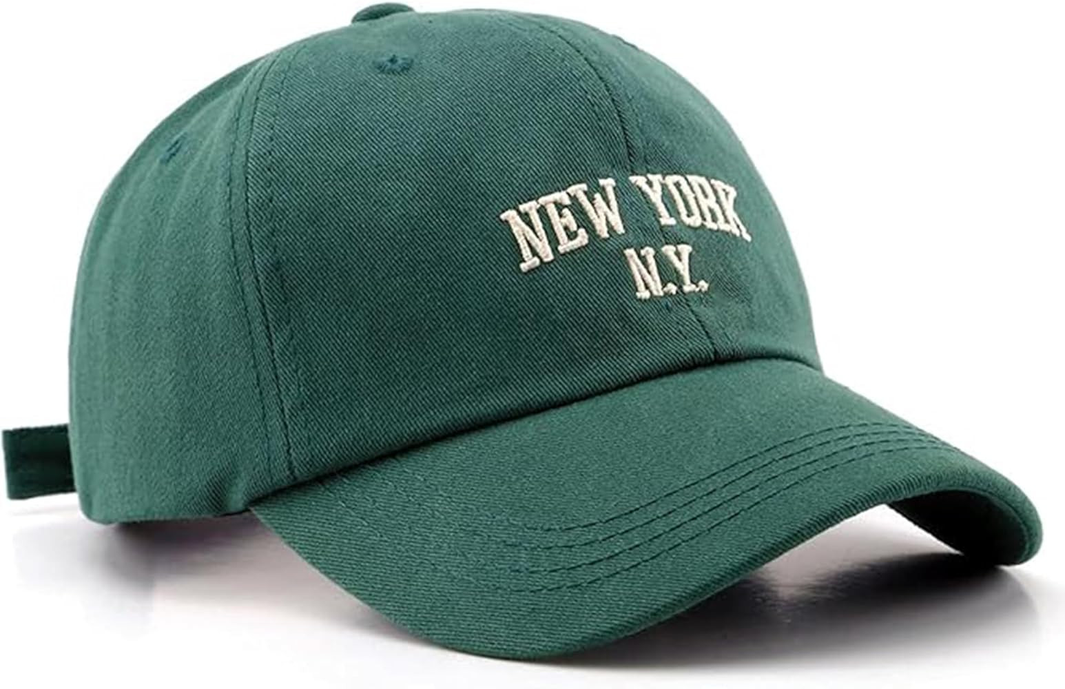 Gorra de béisbol bordada de algodón envejecido, sin estructura, unisex, ajustable, con correa t... | Amazon (US)