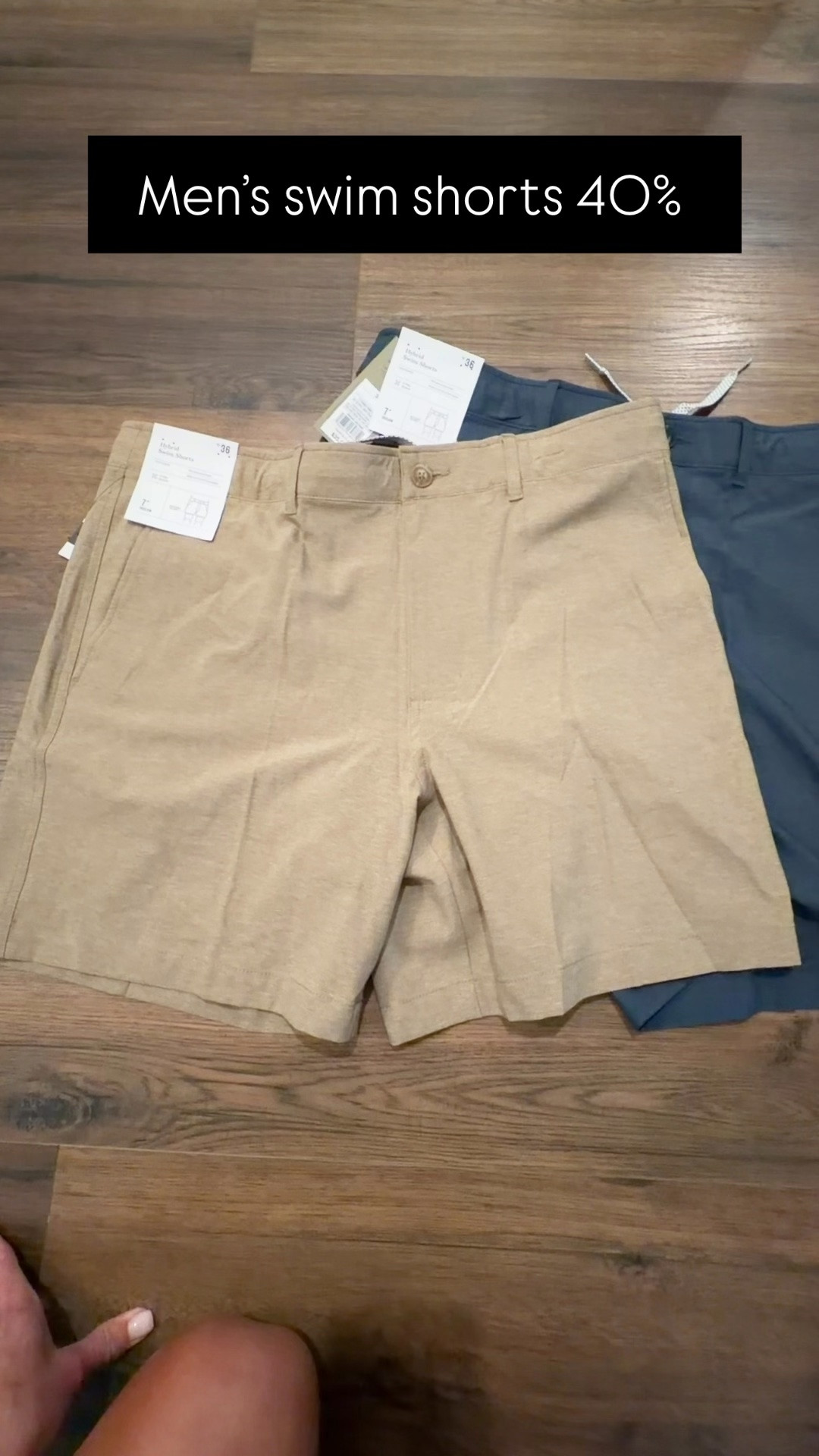 Target men’s swim shorts are 40% off making most of them under $20 this pair $21. I grabbed these two for Lawton because the hybrid swim almost looks like a pair of cute khakis that he could wear while on vacation… I got his normal size and also linked up some others.