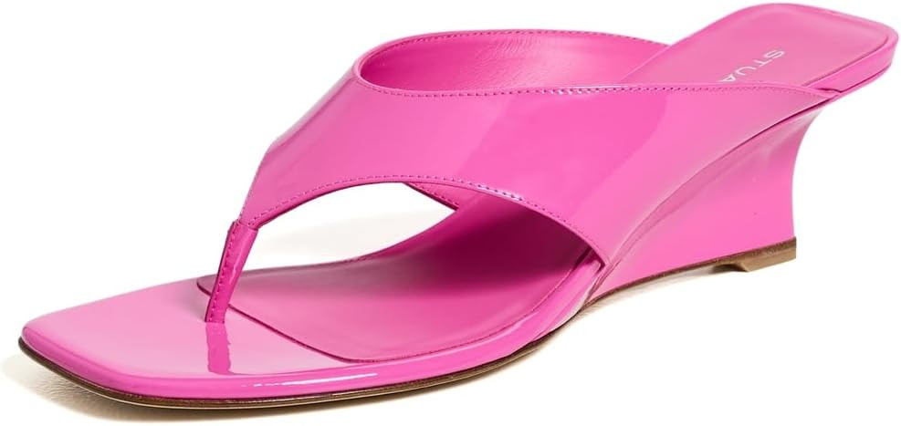 Stuart Weitzman Women's Vinnie Wedge Sandals 50mm | Amazon (US)