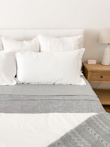 I have Boll & Branch in white and purchased the color Shore earlier this year. Their sheets are so soft and on SALE! 

#LTKhome #LTKsalealert #LTKfamily