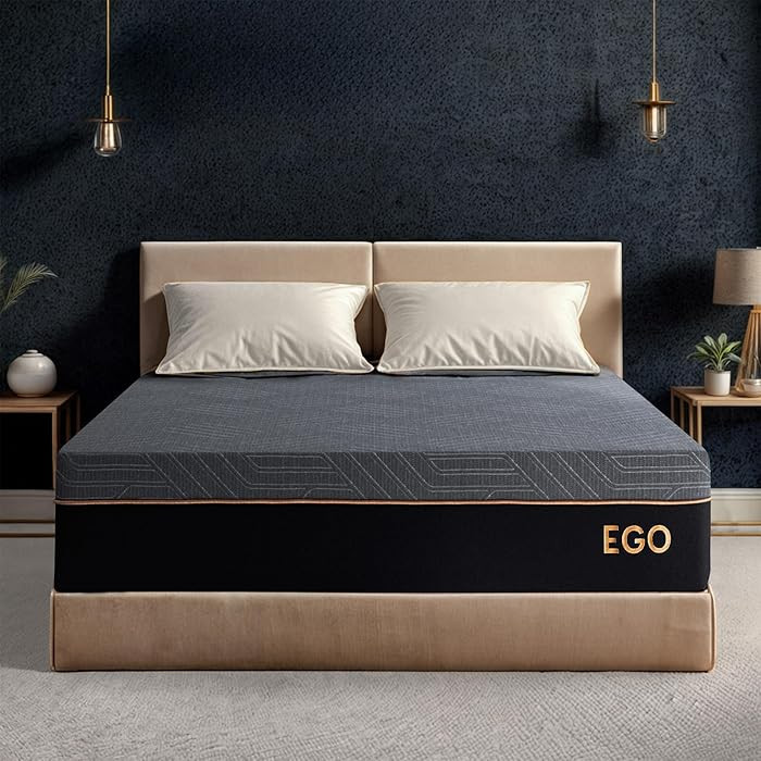 EGOHOME 12 Inch Queen Mattress, Copper Gel Cooling Memory Foam, 60x80x12 | Amazon (US)