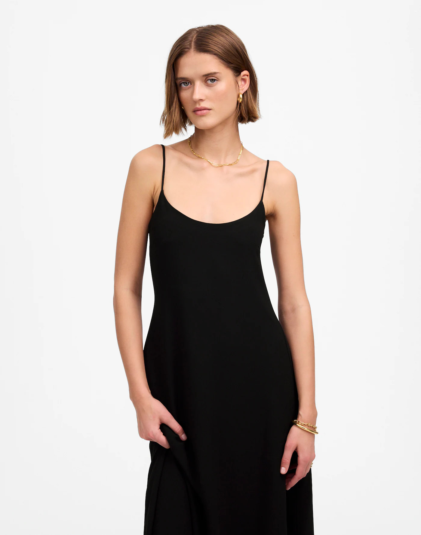 LESET Ari Scoopneck Maxi Tank Dress | Madewell