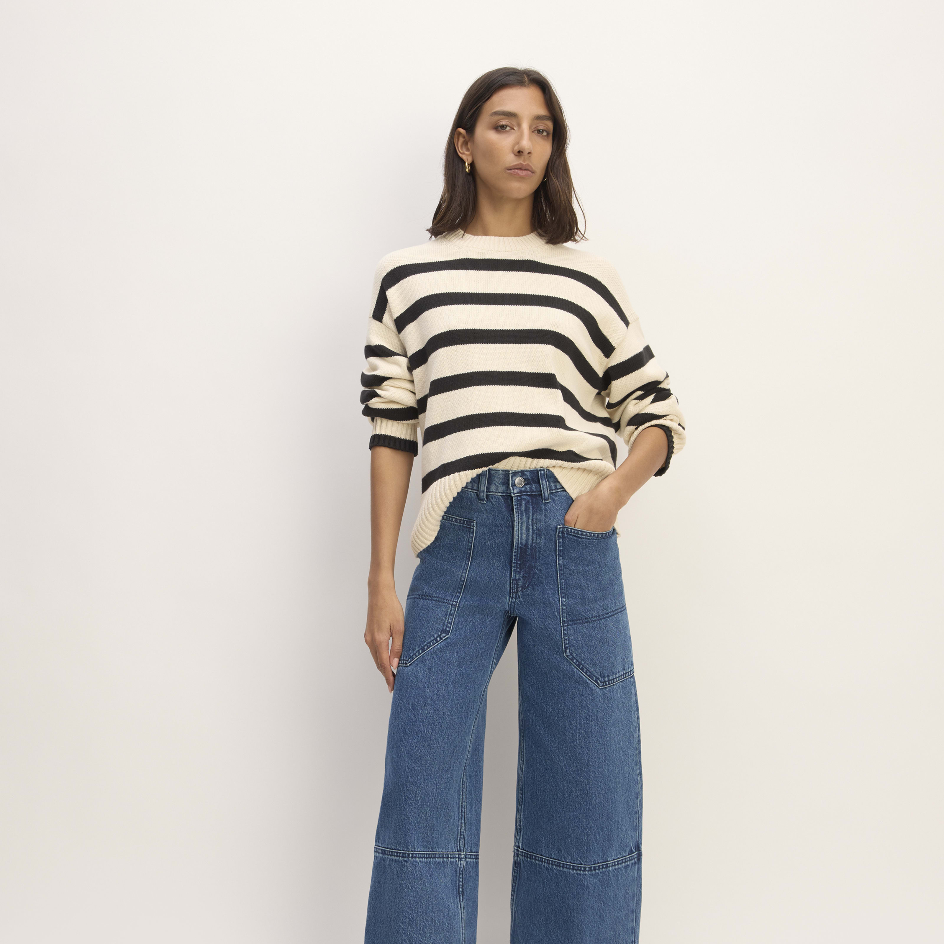 Women's Way-High� Gardener Cropped Jean by Everlane in Diamond Stone, Size 29 | Everlane