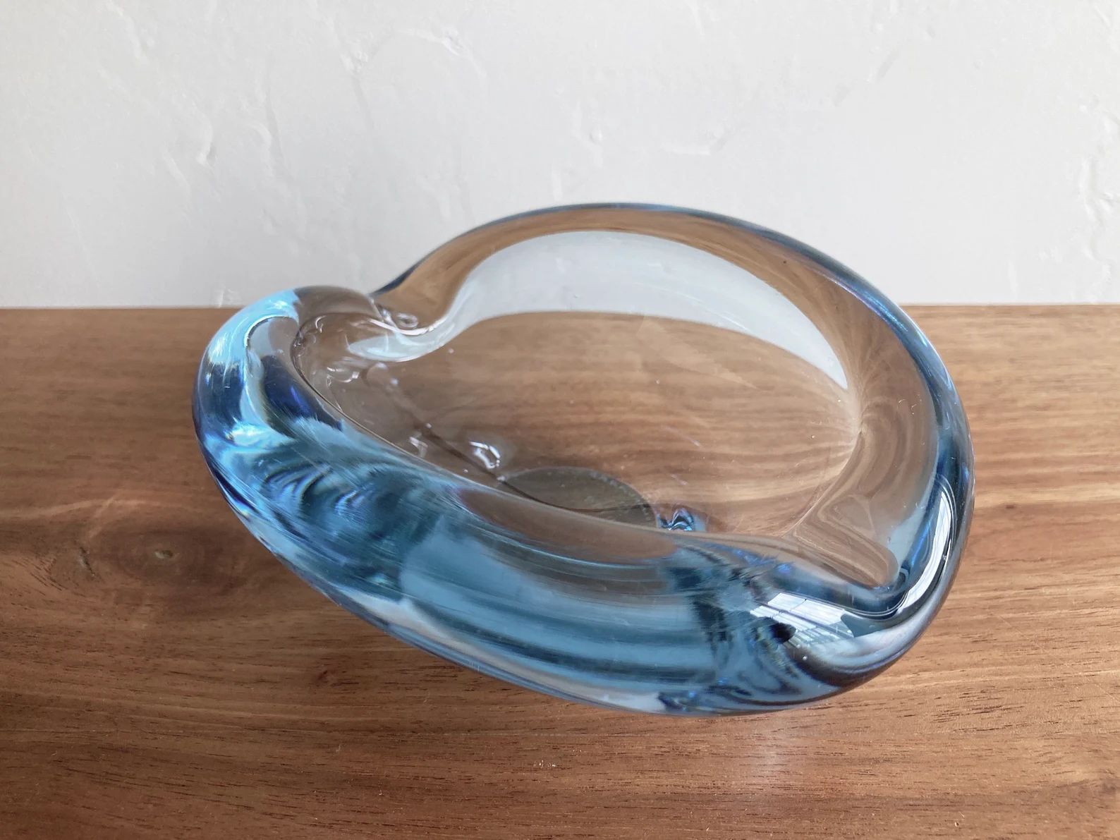 Holmegaard Blue Glass Ashtray - Per Lutken - Danish Modern - Mid Century Home Decor | Etsy (US)