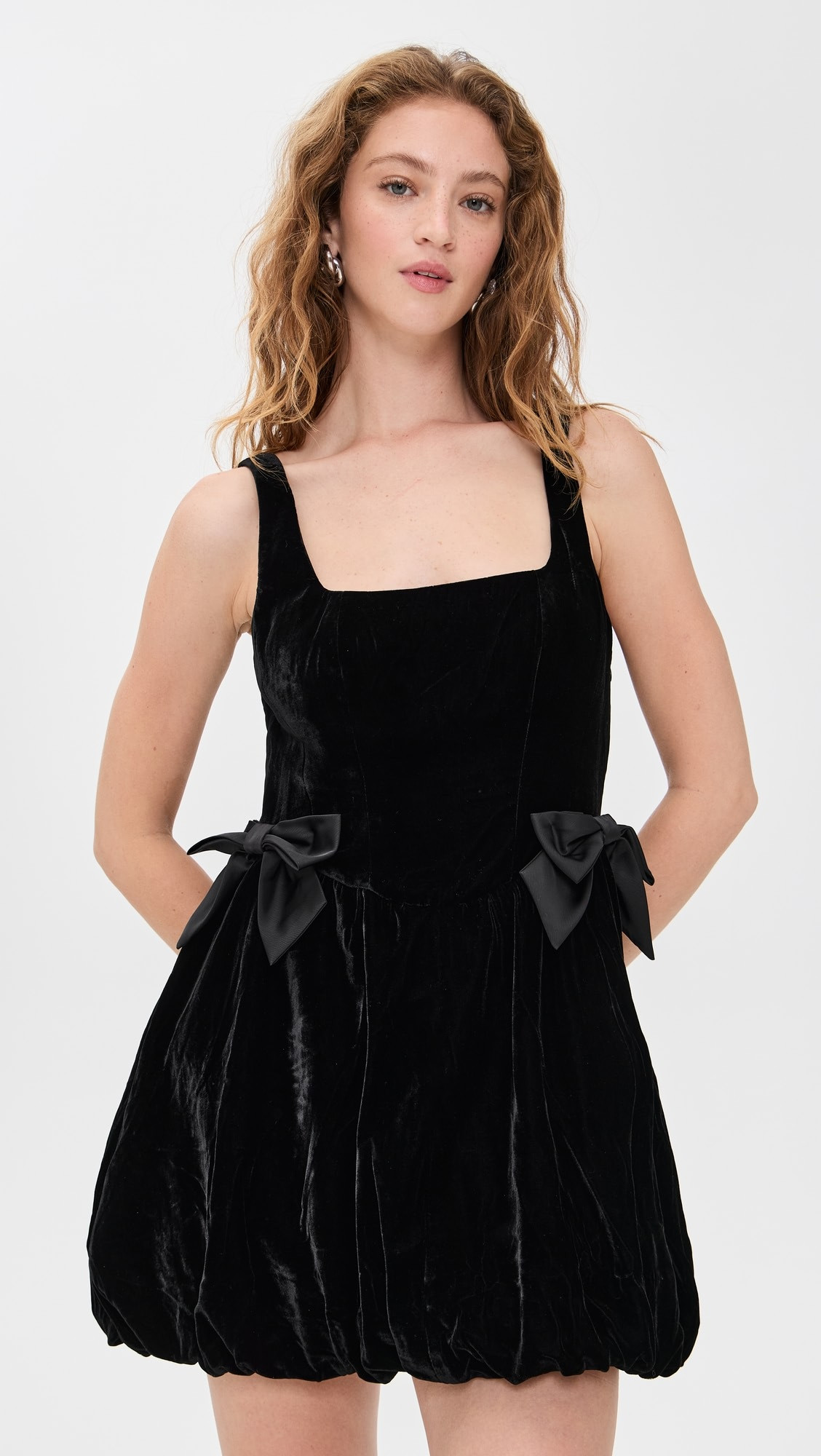 Brielle Velvet Bubble Mini Dress | Shopbop