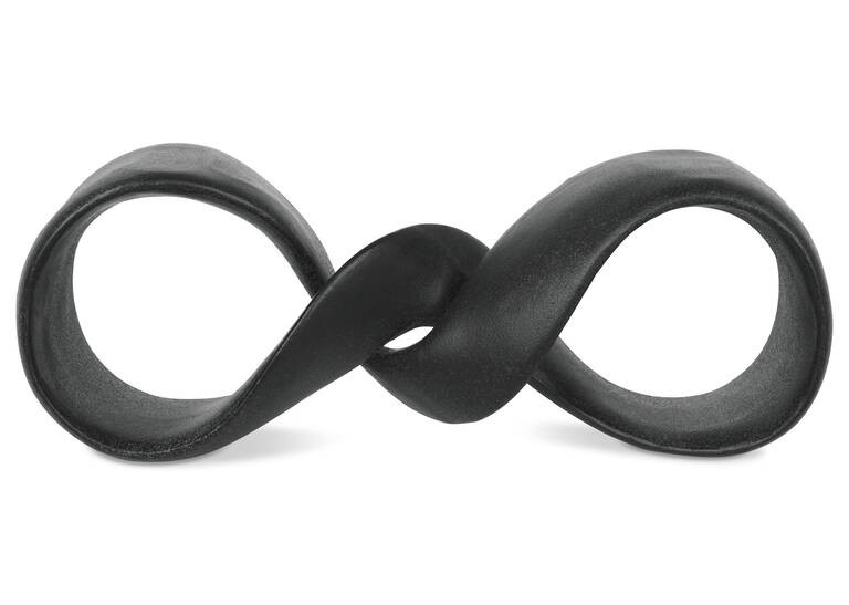 Infinity Decor Object Black | Urban Barn