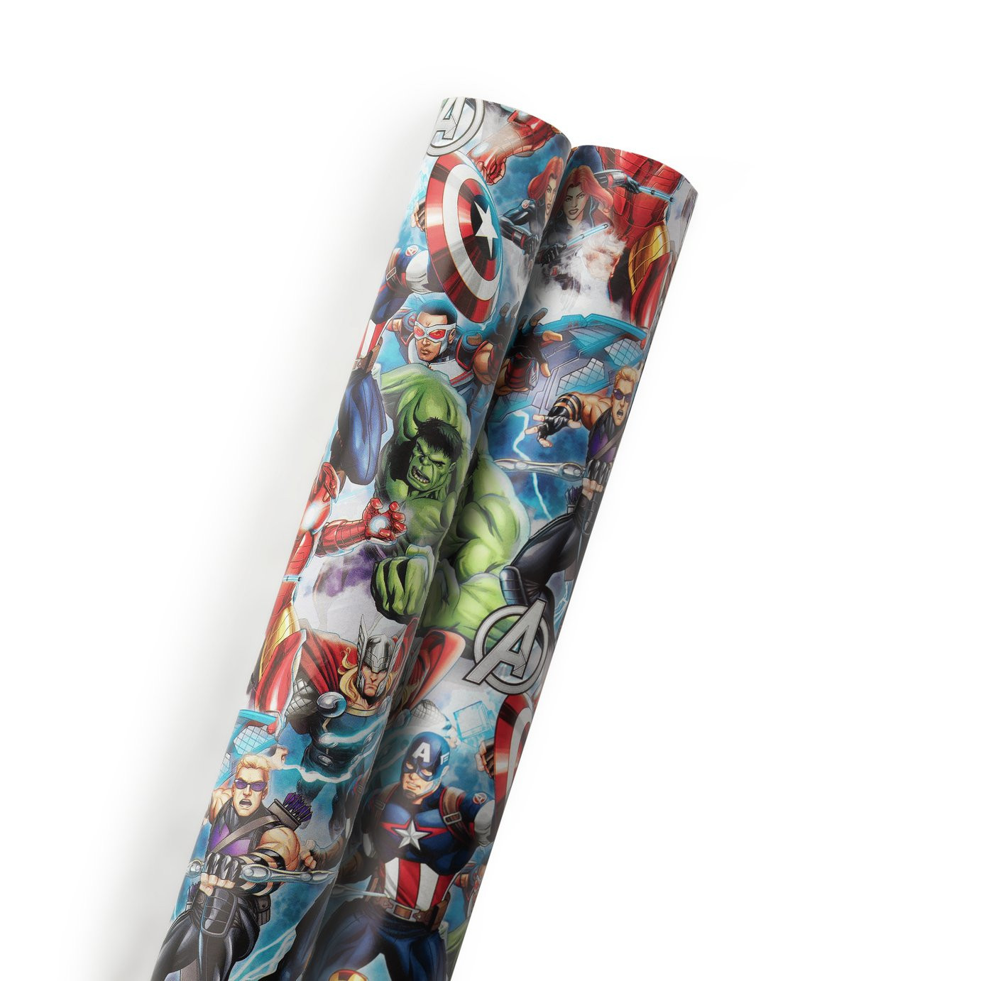 Avengers 2 Piece Wrapping Paper Set - 3m | argos.co.uk