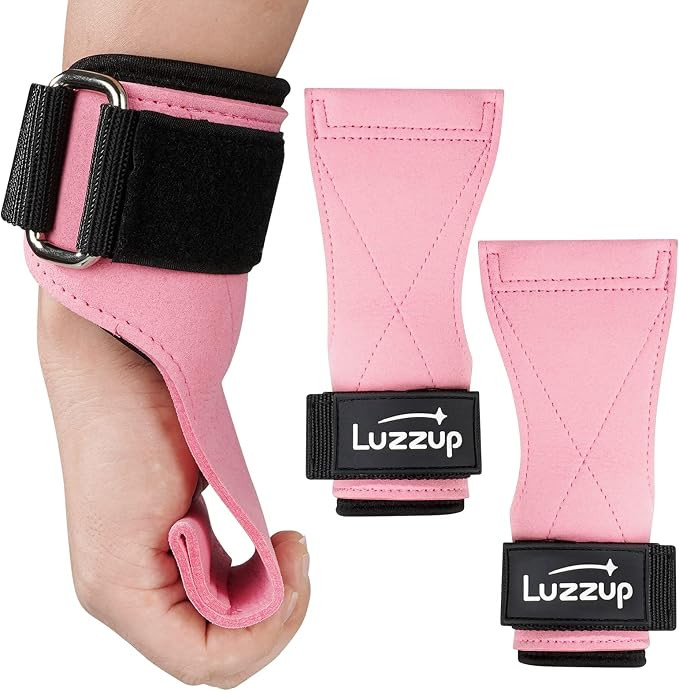 Weightlifting Workout Gloves with Wrist Straps, Dead Lifting Wrist Wrap with Grip Pad, Heavy Duty... | Amazon (US)