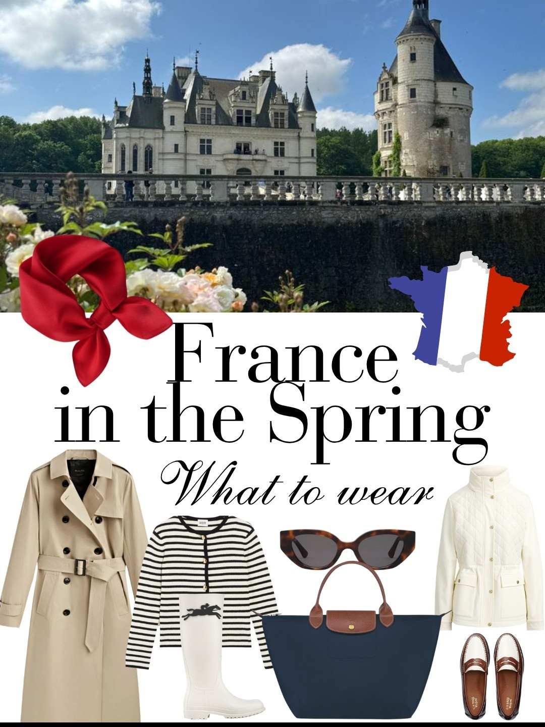 what to wear in France this spring 

 #LTKSeasonal #LTKTravel