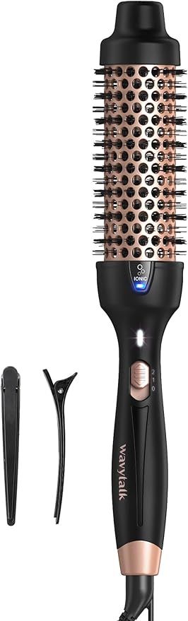 Wavytalk Pro Thermal Brush for Blowout Look, 1 1/2 Inch Ionic Heated Round Brush Makes Hair Shini... | Amazon (US)