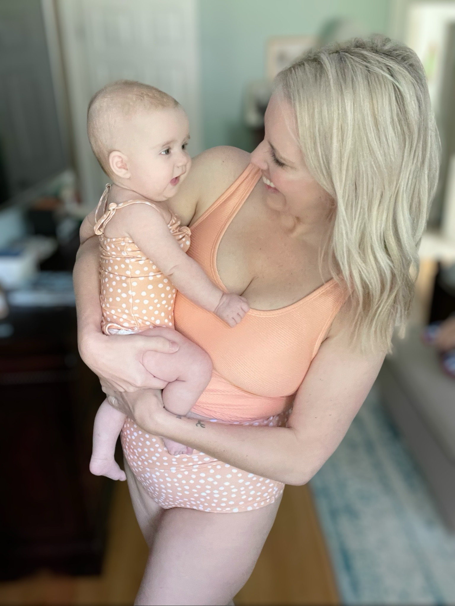 Mommy & mini match swimwear 

#LTKFindsUnder50 #LTKBaby #LTKSwim