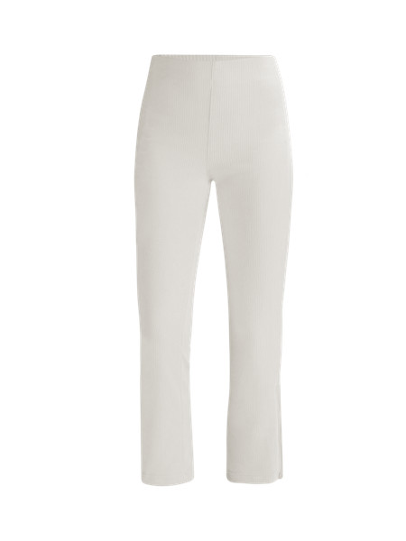 Ribbed Softstreme Zip-Leg High-Rise Cropped Pant 25" | Women's Capris | lululemon | Lululemon (US)
