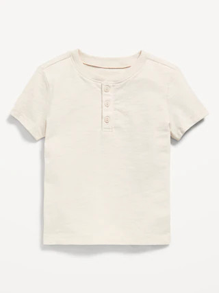Short-Sleeve Henley T-Shirt for Toddler Boys | Old Navy (US)