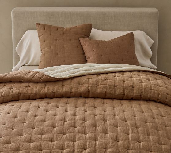 Everyday Linen Comfort Quilt | Pottery Barn (US)