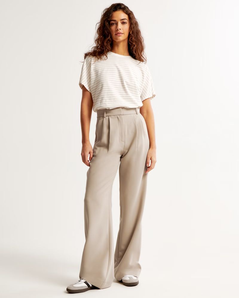 A&F Sloane Tailored Pant | Abercrombie & Fitch (US)