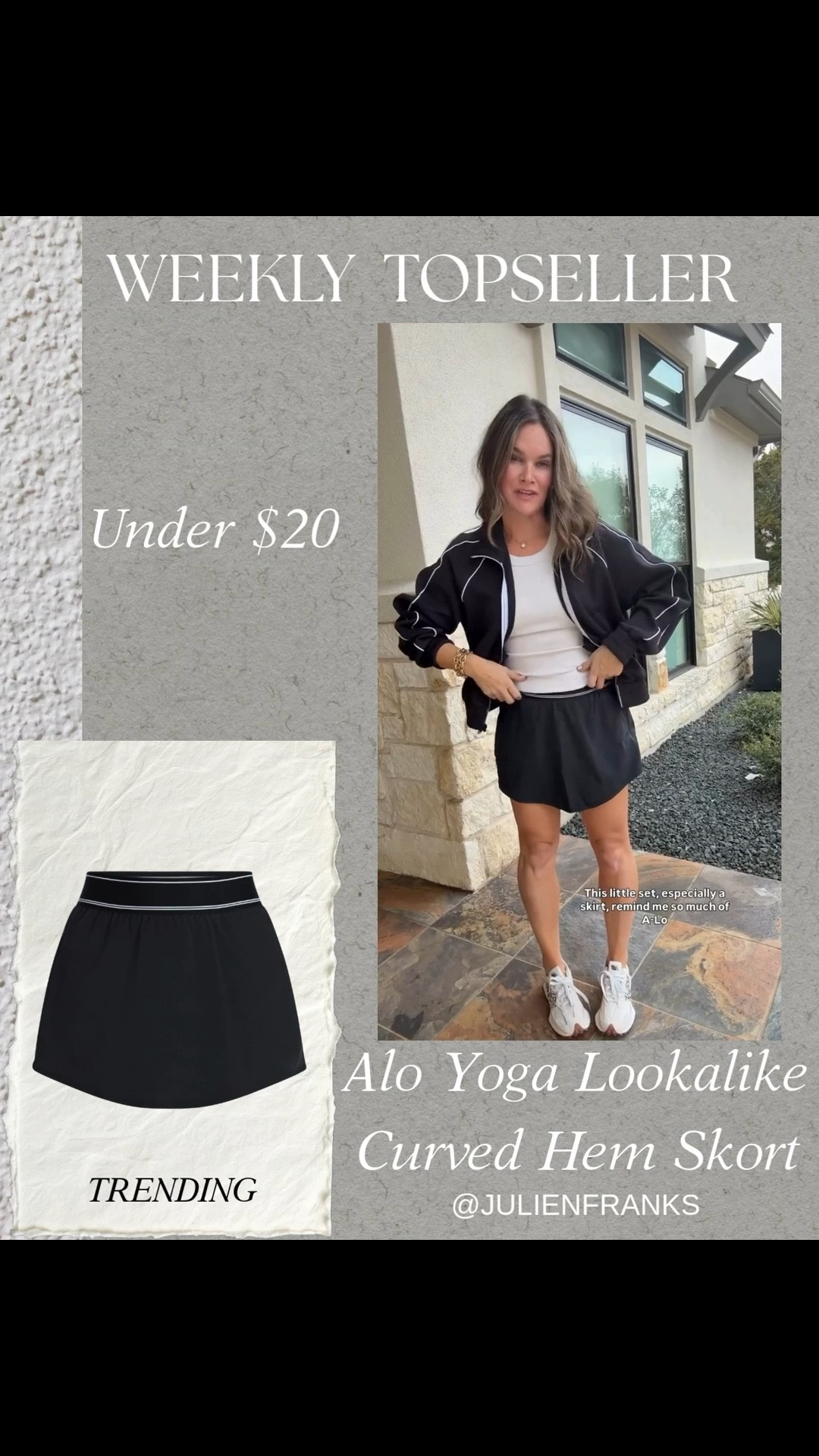  This looks like Alo Yoga but it’s from Walmart 👀 An elevated active skort + pullover jacket set that’s comfy, flattering, and mom-life approved.

✔️ Built-in shorts (YES)
✔️ Skort is so flattering on the legs
✔️ Pullover layers perfectly
✔️ Looks $$$, costs way less

If you love Alo-inspired athleisure, luxury looks for less, and outfits that actually work for real life — this set is it 🤍
Save this for later + send to the friend who lives in athleisure.

#LTKgrwm #LTKActive #LTKootd