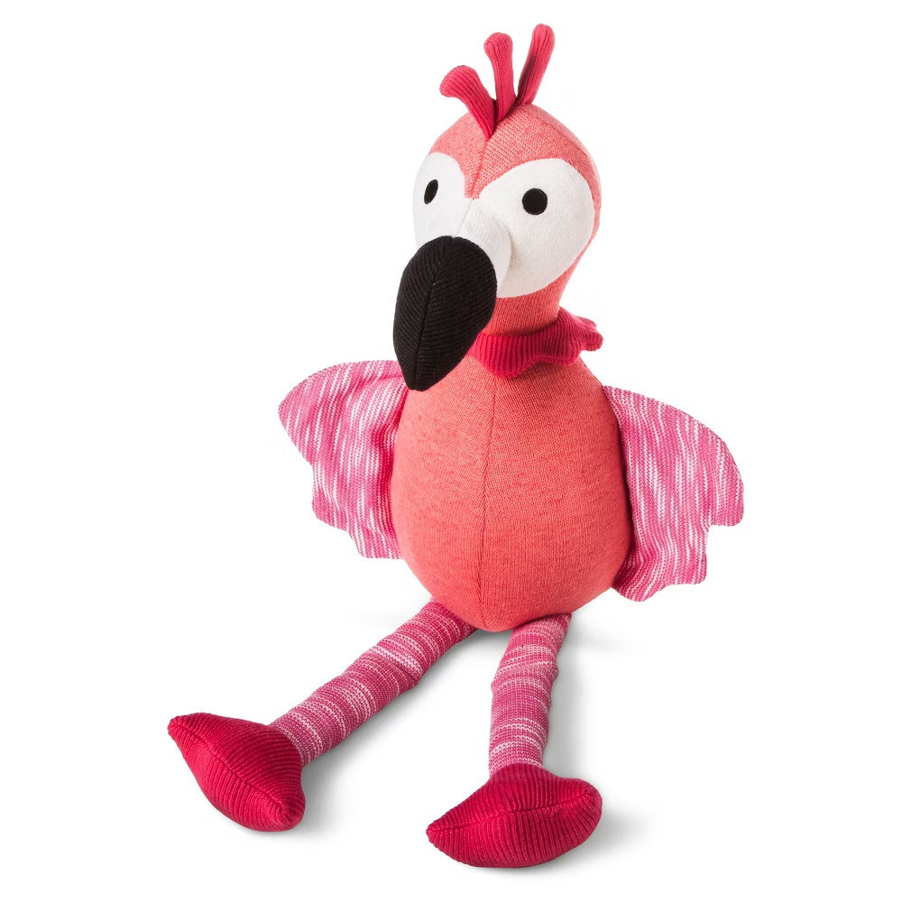 Flamingo Throw Pillow Bright Pink - Pillowfort | Target