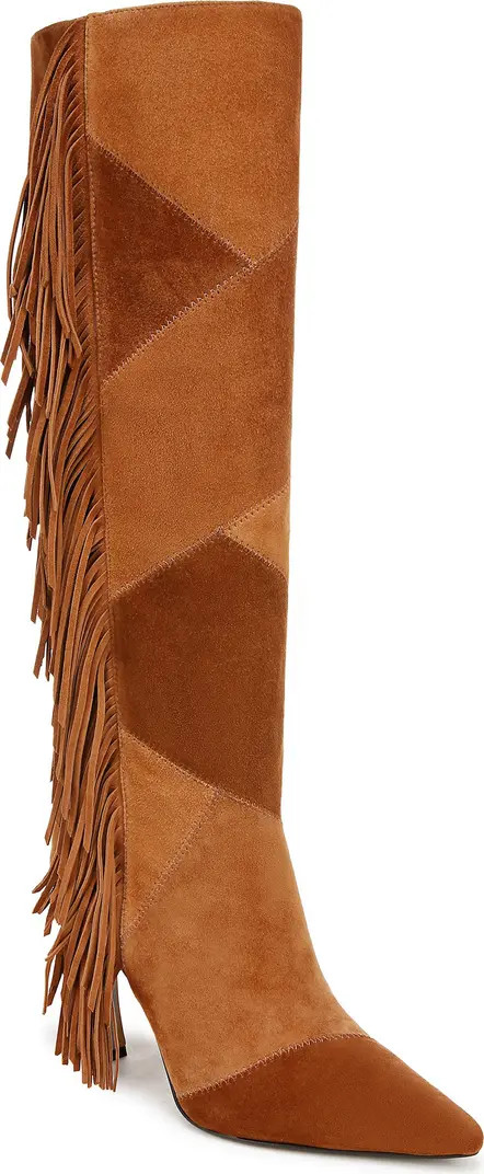 Sam Edelman Ellis Fringe Knee High Boot (Women) | Nordstromrack | Nordstrom Rack