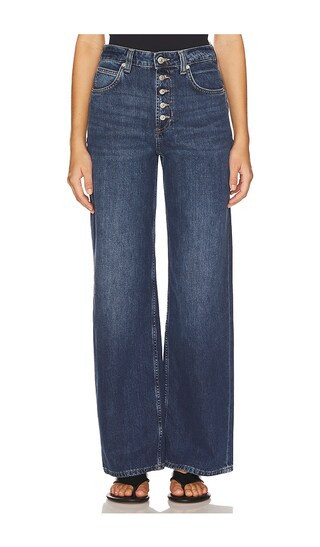 Free People x We The Free Nia Boyfriend Jean In In Too Deep in Blue. - size 25 | Revolve Clothing (Global)