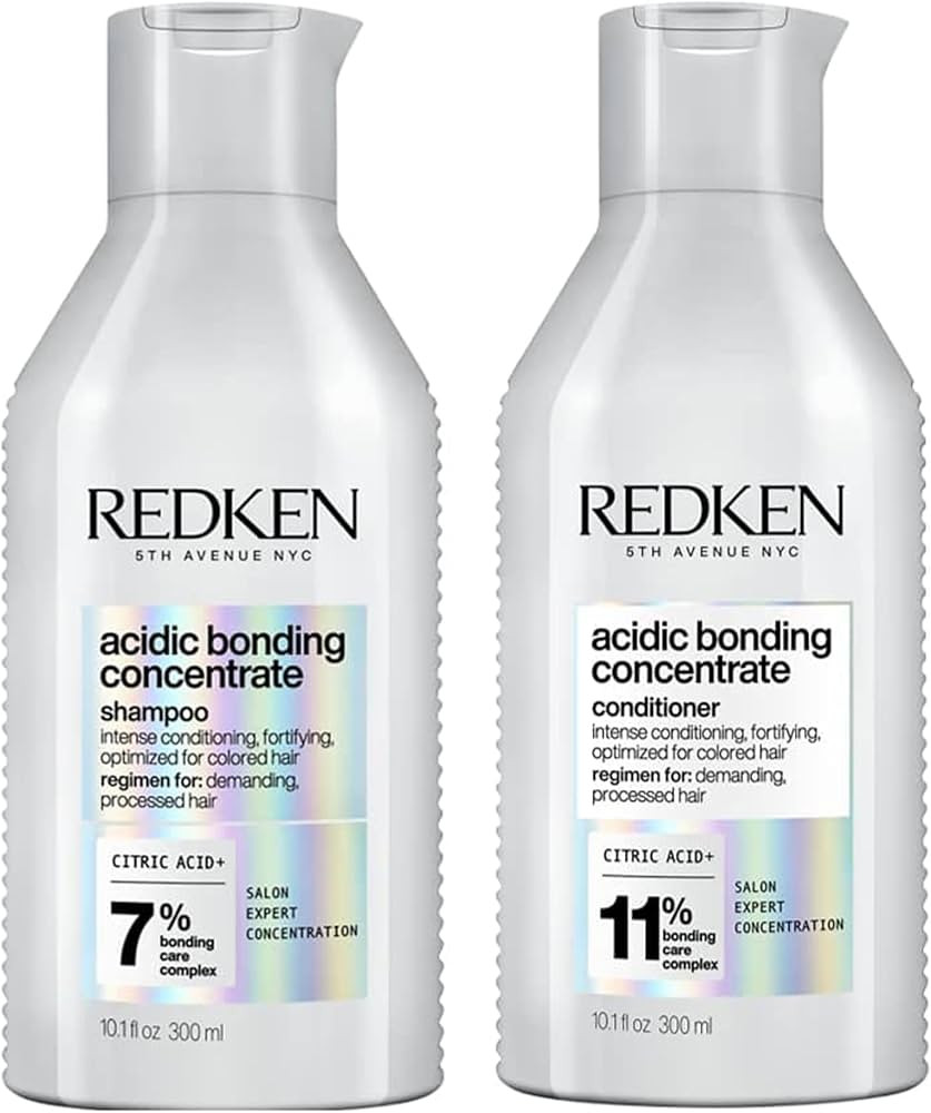 REDKEN Acidic Bonding Concentrate Shampoo and Conditioner Set, Sulphate Free for a Gentle Cleanse... | Amazon (UK)