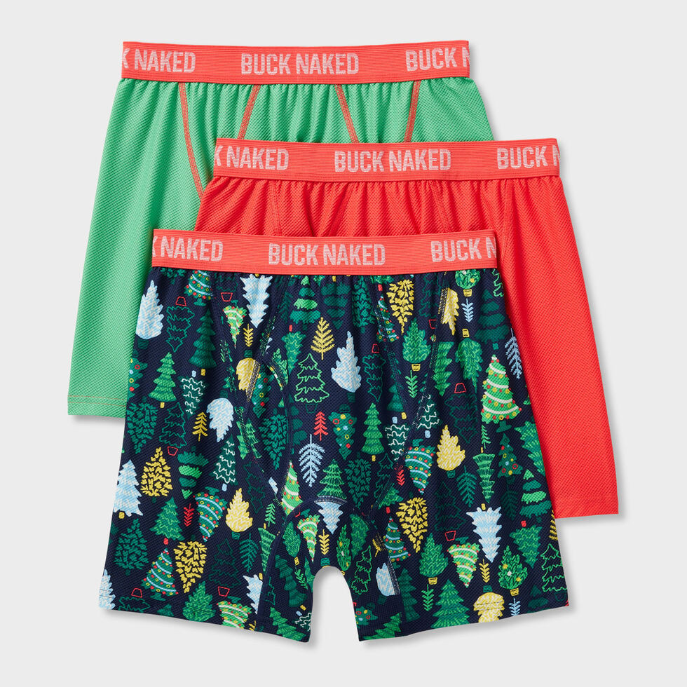 Men's Buck Naked Boxer Briefs 3-Pack | Duluth Trading Co.