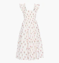 The Ellie Nap Dress - Red Patchwork Doily Heart | Hill House Home US