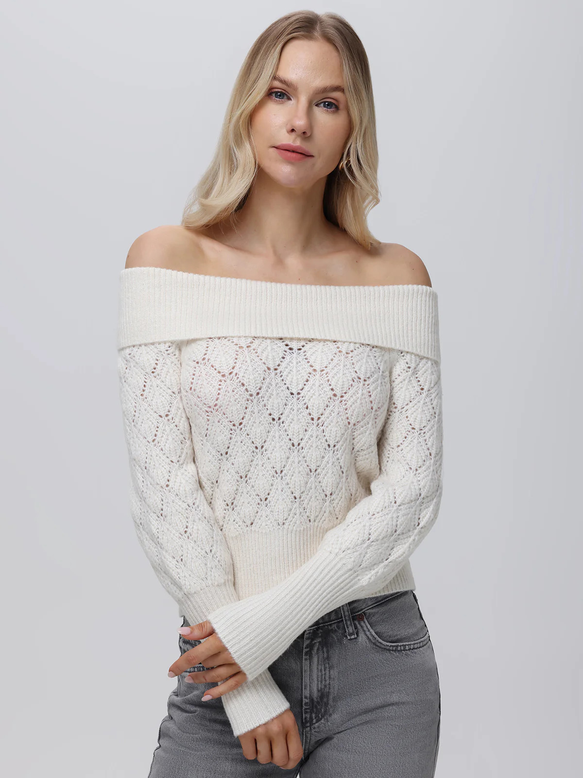 Camila: Off The Shoulder Sweater | 525 America