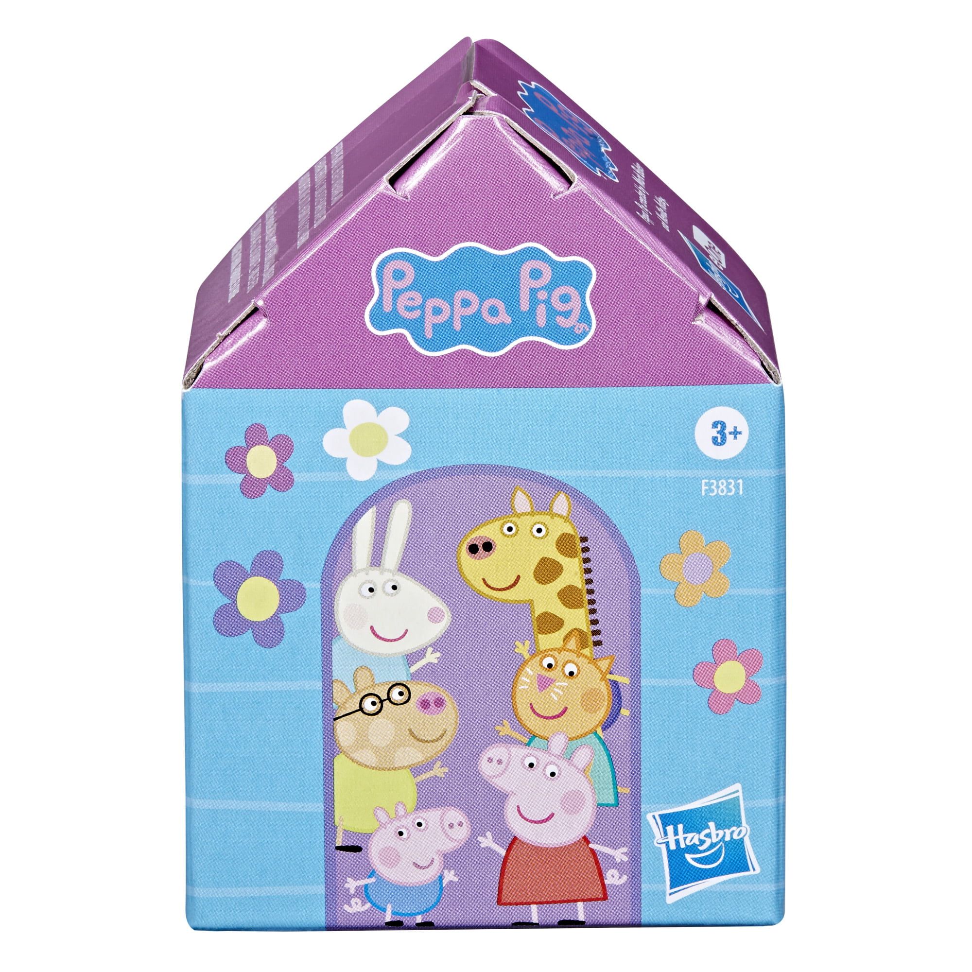 Peppa Pig Peppa’s Clubhouse Surprise, 1 of 12 Surprise Figures, Great Easter Basket Toys | Walmart (US)