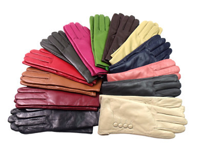 Womens Premium Beautiful Quality Genuine Super Soft Leather Gloves Fully Lined | eBay US