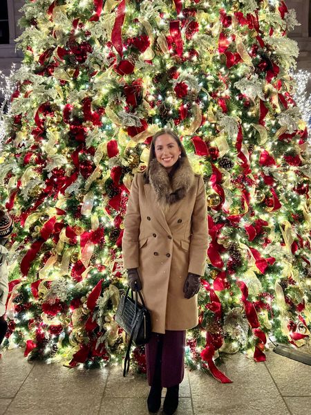 Christmas loading…
Visited some festive NYC spots this weekend
📍Grand Central
📍Lotte New York Palace Hotel
📍Chanel (59th Street)
📍Bergdorfs
📍Outside the Plaza
📍Dior
📍64th Street between Madison and 5th
📍Ralph Lauren
📍76th Street between Madison and 5th

Fur scarf, faux fur scarf, brown coat, brown top coat, Christmas nyc, nyc Christmas time, burgundy pants, Christmas outfit, long brown coat, holiday outfit, Christmas outfit, winter coat, winter outfit

#LTKHoliday #LTKworkwear #LTKSeasonal