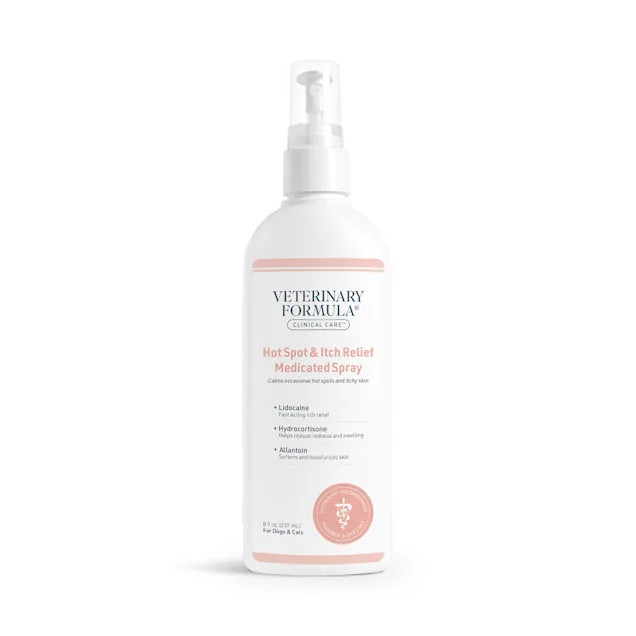 Veterinary Formula Clinical Care Hot Spot & Itch Relief Medicated Dog Spray, 8 fl. oz. | Petco