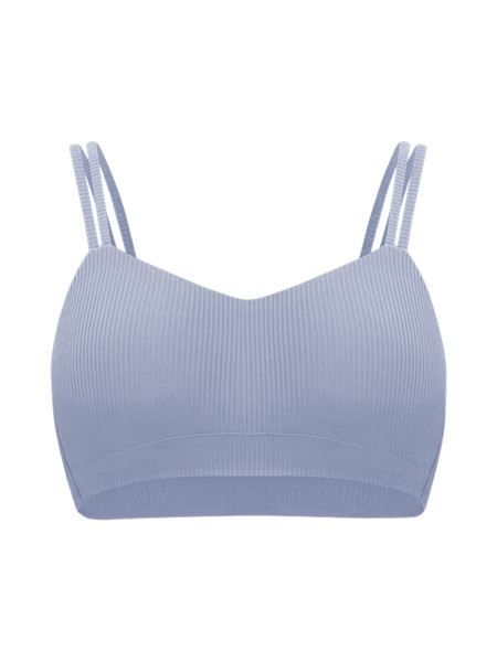 Like a Cloud Ribbed Longline Bra *Light Support, B/C Cup | Women's Bras | lululemon | Lululemon (US)