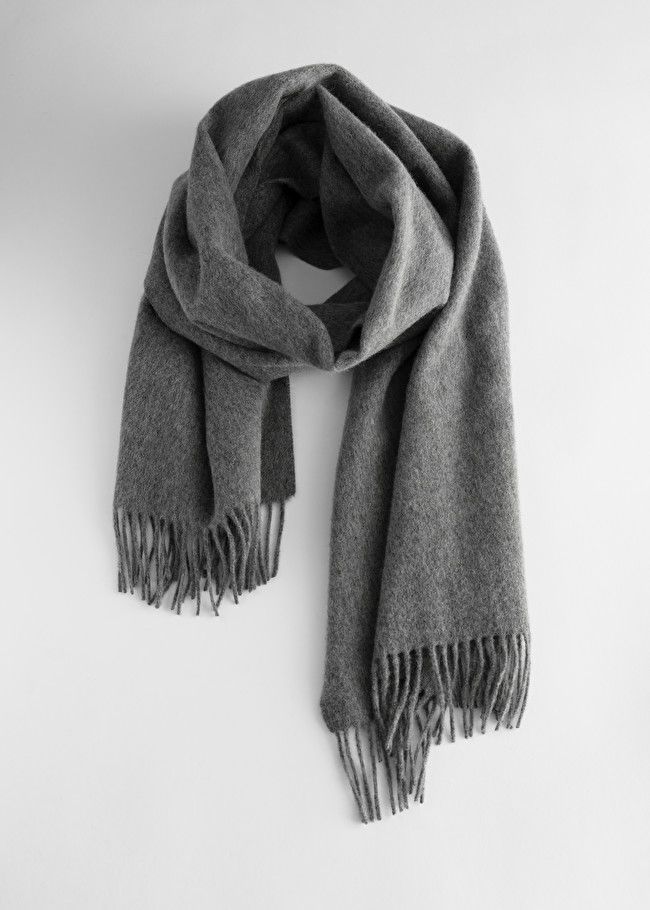 Wool Fringed Blanket Scarf | & Other Stories (EU + UK)