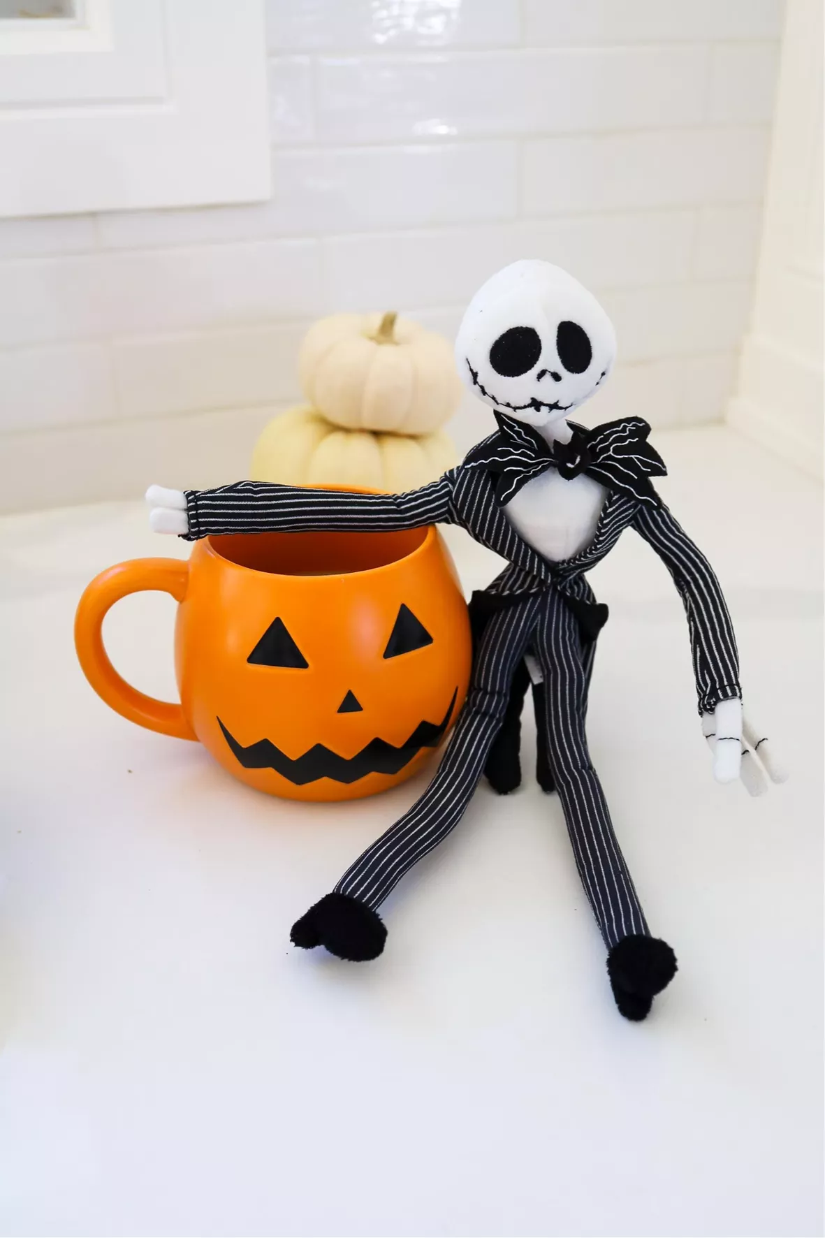Halloween Christmas 3D Nail Stickers Spooky Skull Pumpkin Nail Art