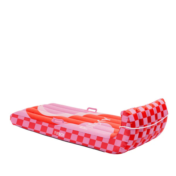 Toboggan Snow Sled Pink Wave | FUNBOY