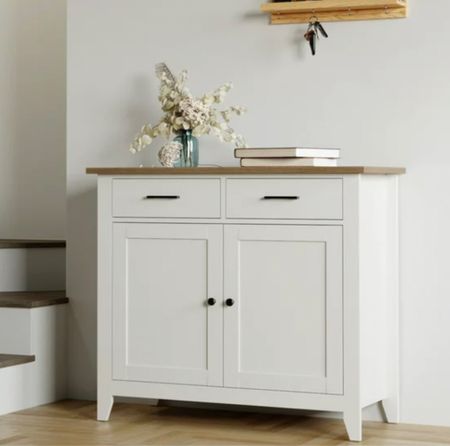 Homfa Entryway Storage Cabinet, Sideboard with 2 Drawers for Kitchen Living Room, White

#LTKU #LTKhome #LTKxNSale