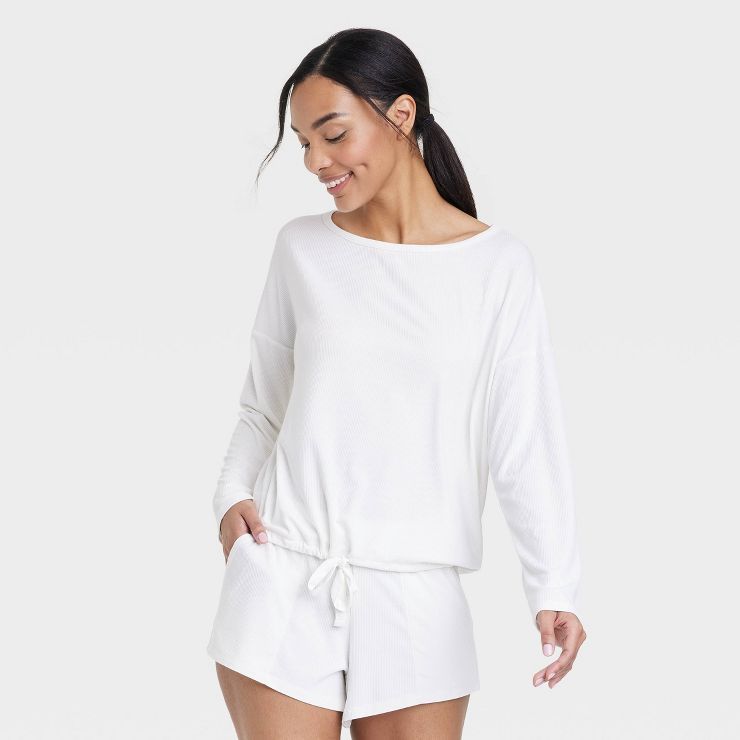 Women's Beautifully Soft Ribbed Pajama Set - Stars Above™ | Target
