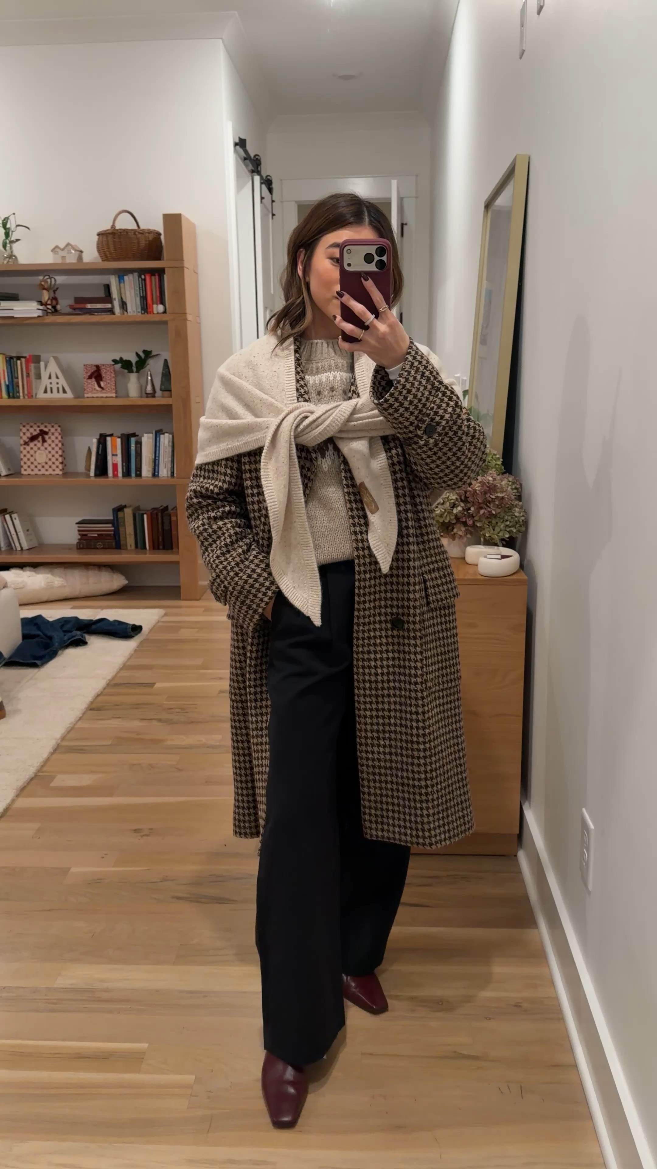 Sizing info: coat and sweater XS, Pants 24 short!

petite fashion, get dressed with me, outfit inspiration, ootd, nashville outfit, Nashville influencer, petite style, vacation style, casual outfits, mom style, petite pants, winter dress, winter outfit, winter pants, winter outfit inpso, winter outfit idea, winter top, winter style, winter sweater, cozy sweater, cold weather sweater, cold weather outfit, denim, jeans, jacket, winter jacket, winter coat, trench coat, warm coat, 

 

#LTKHoliday #LTKSeasonal #LTKPetite