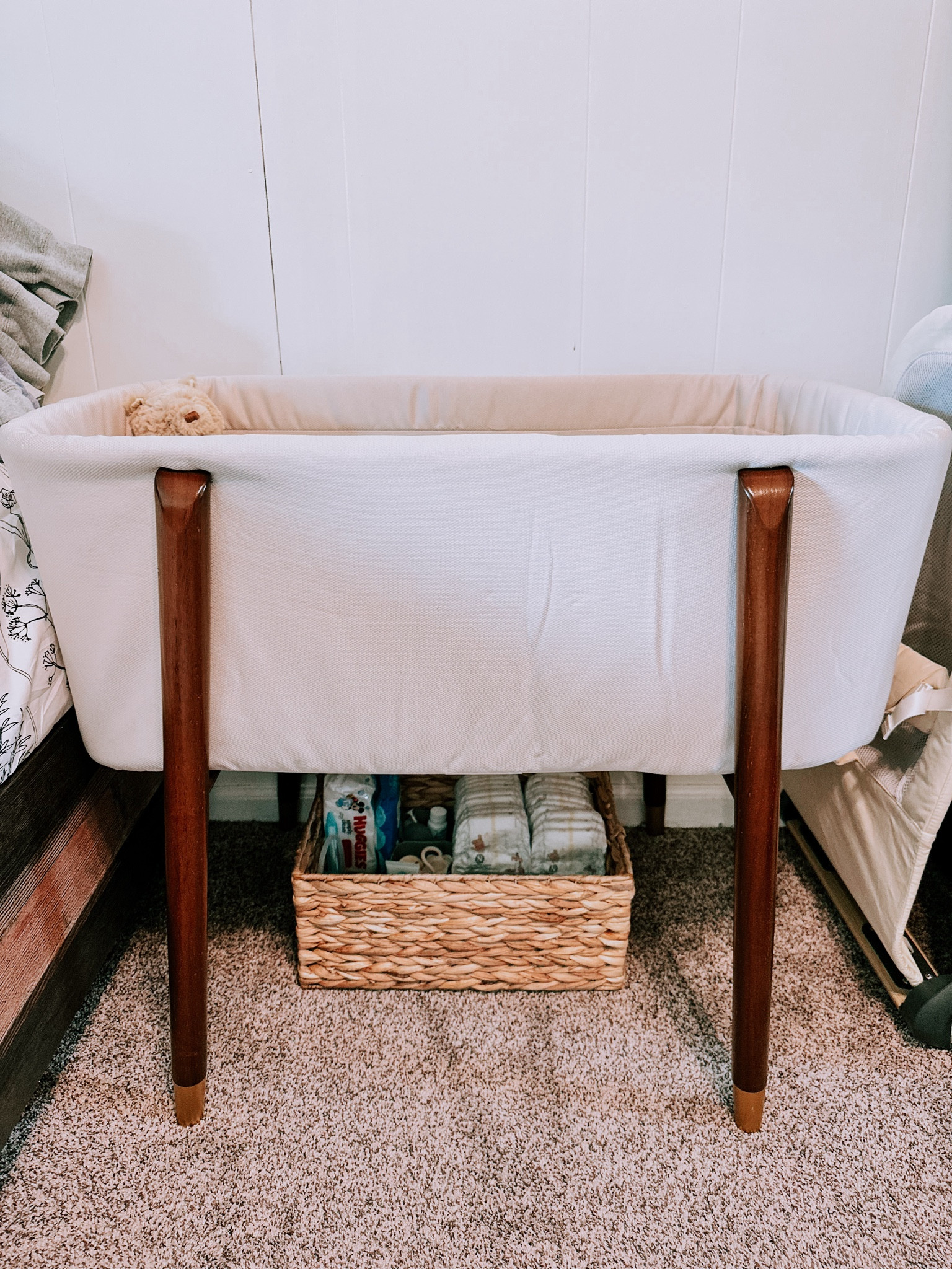 Baby number 3 is coming soon! Here’s our set up for the bassinet in our bedroom. #baby #newborn #pregnancy #

#LTKFamily #LTKBaby #LTKBump