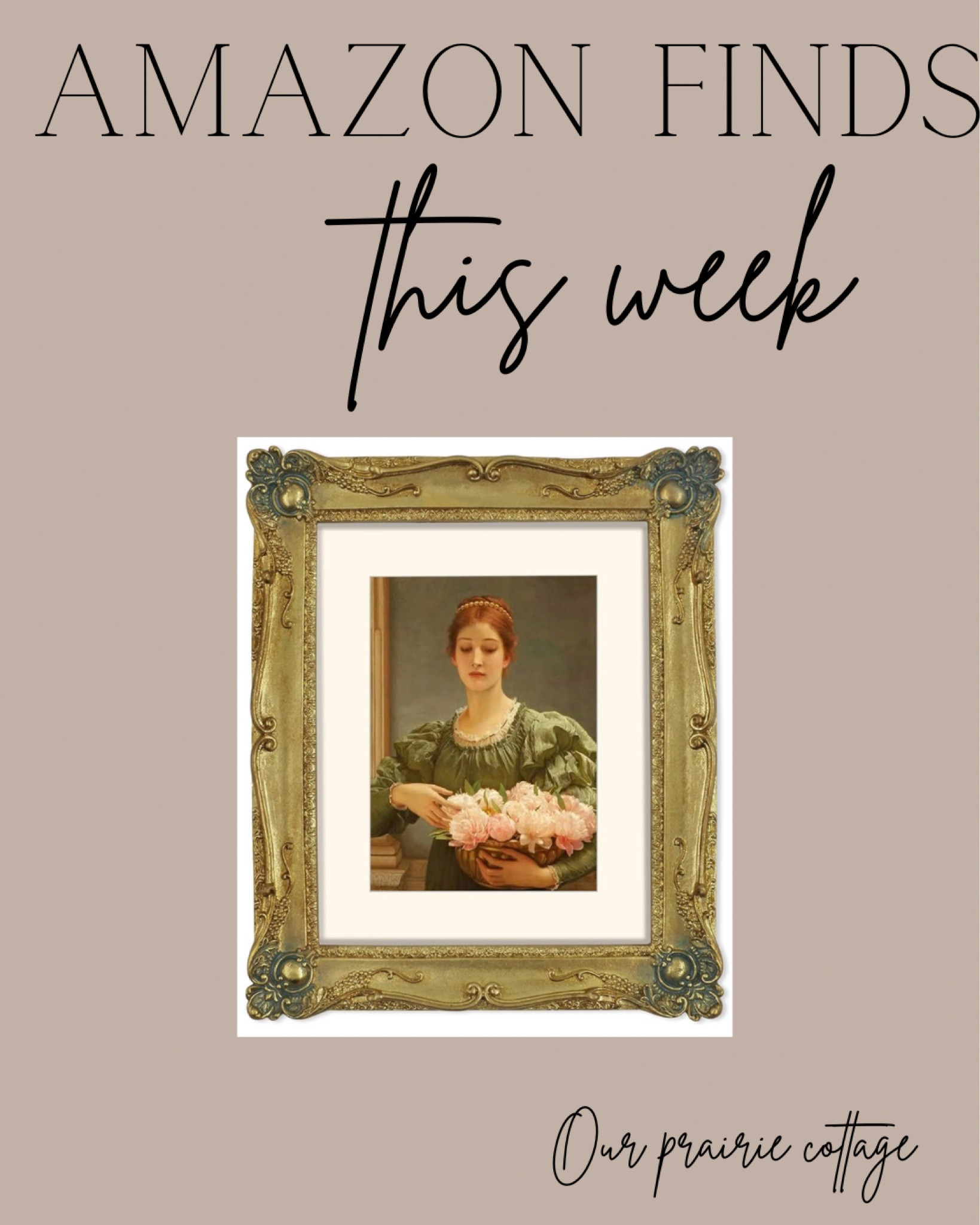 Amazon finds Ornate frame 

#LTKhome #LTKfindsunder50