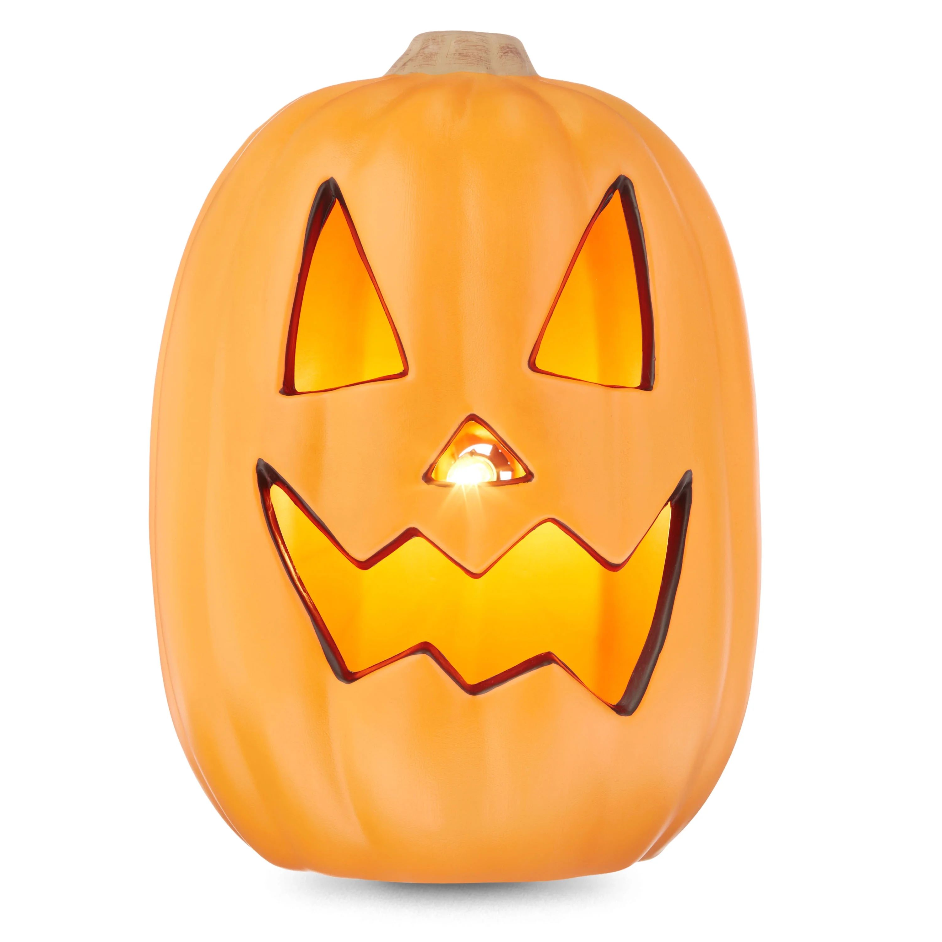 Way To Celebrate Halloween Light Up Pumpkin, Orange - Walmart.com | Walmart (US)