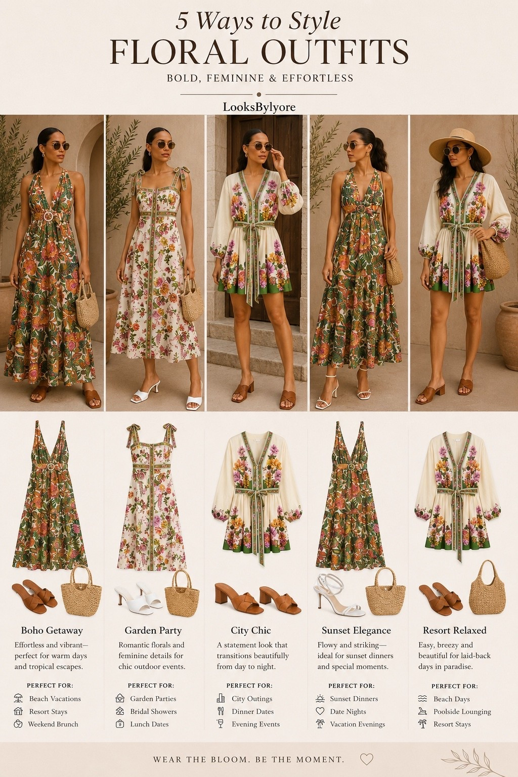 Floral dresses