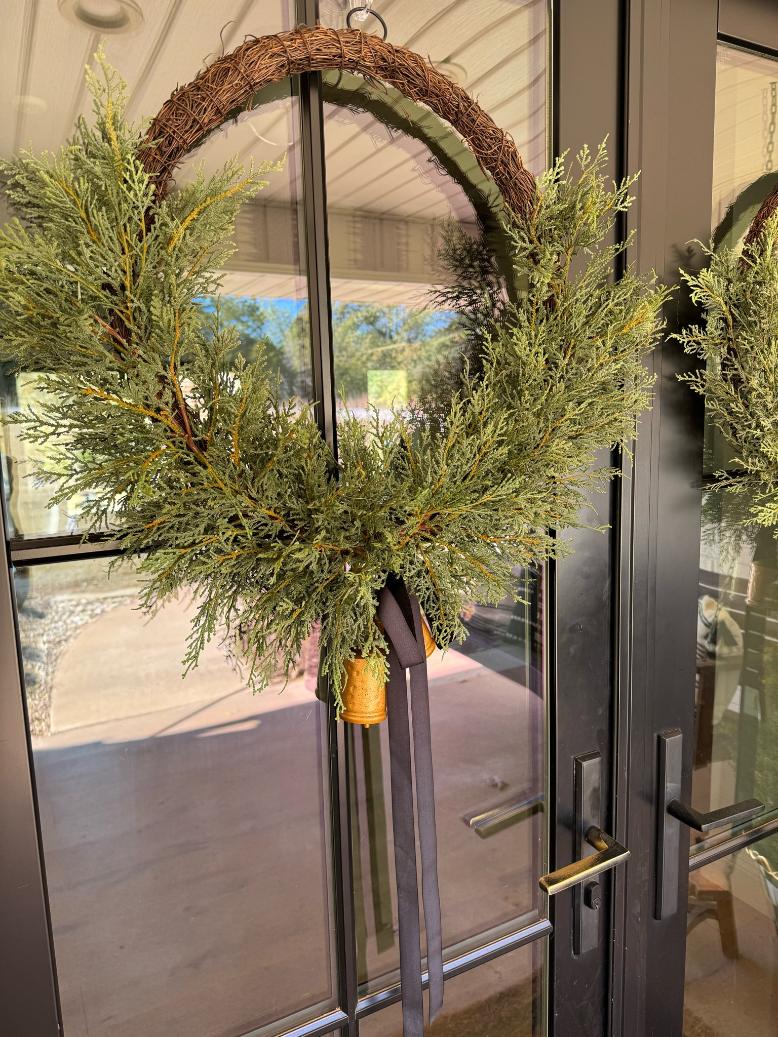 I bought 2 of these wreaths for my front door and I love them! 

#LTKhome #LTKfindsunder50 #LTKHoliday