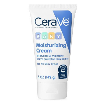 CeraVe Baby Body Gentle Moisturizing Body Cream Fragrance-Free - 5 fl oz | Target