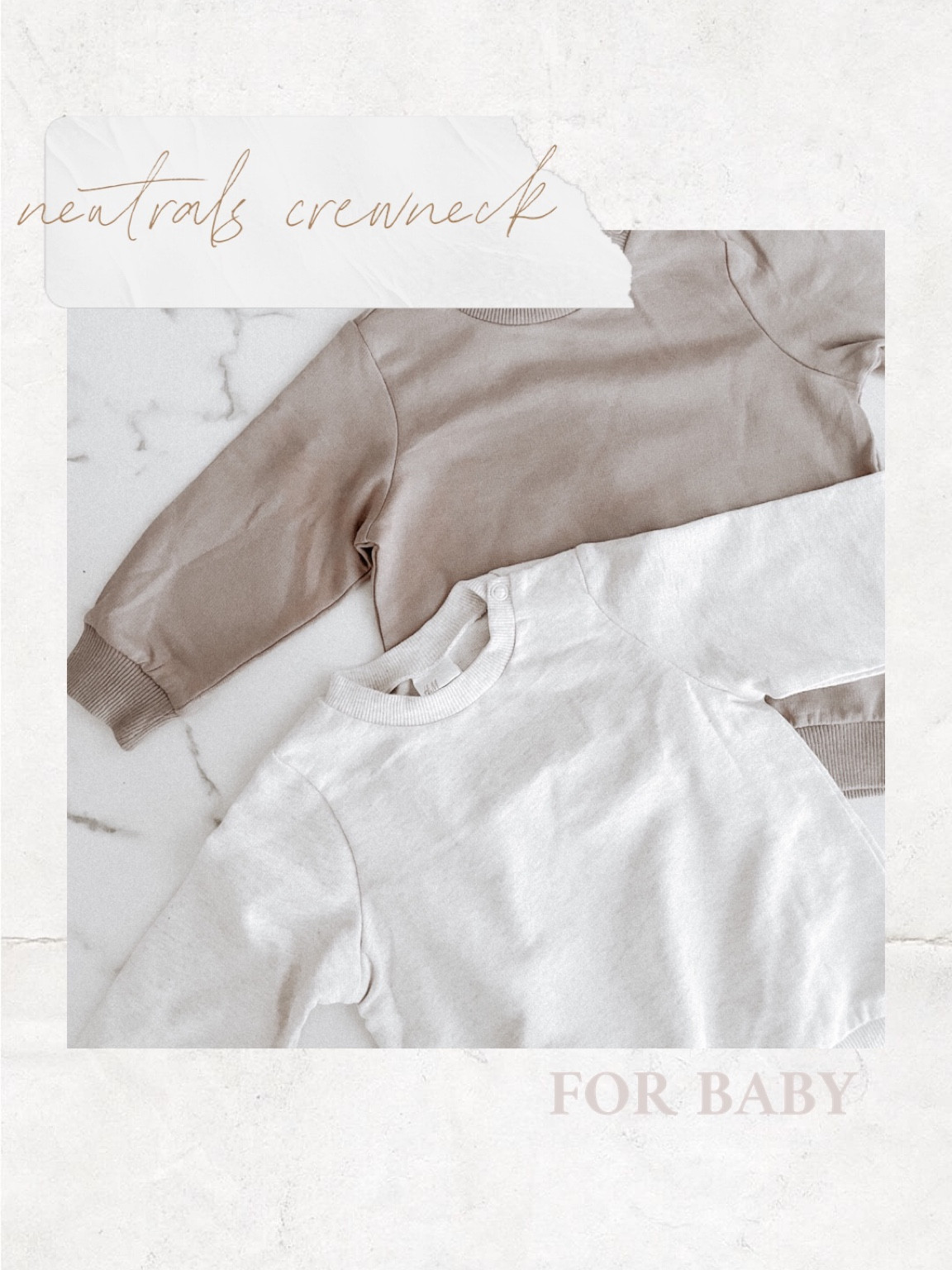 buttery soft oversize sweatshirts for your little ones🤍🍂 #h&m #babyfashion #toddlerfashion #LTKGiftGuide 

#LTKbaby #LTKSeasonal