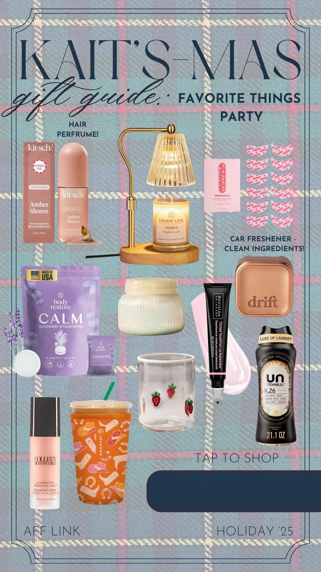 What I would bring to a favorite things party! 

#LTKGiftGuide #LTKFindsUnder50 #LTKHoliday