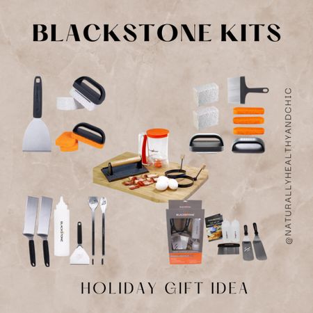 Blackstone kits are perfect gift idea ! Breakfast kit, cleaning kit, serving kit. Spatula and tongs, $25-$50 kits ! 

#LTKfindsunder50 #LTKHoliday #LTKGiftGuide