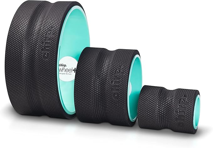 Chirp Wheel Foam Roller - Targeted Muscle Roller for Deep Tissue Massage, Back Stretcher with Foa... | Amazon (US)
