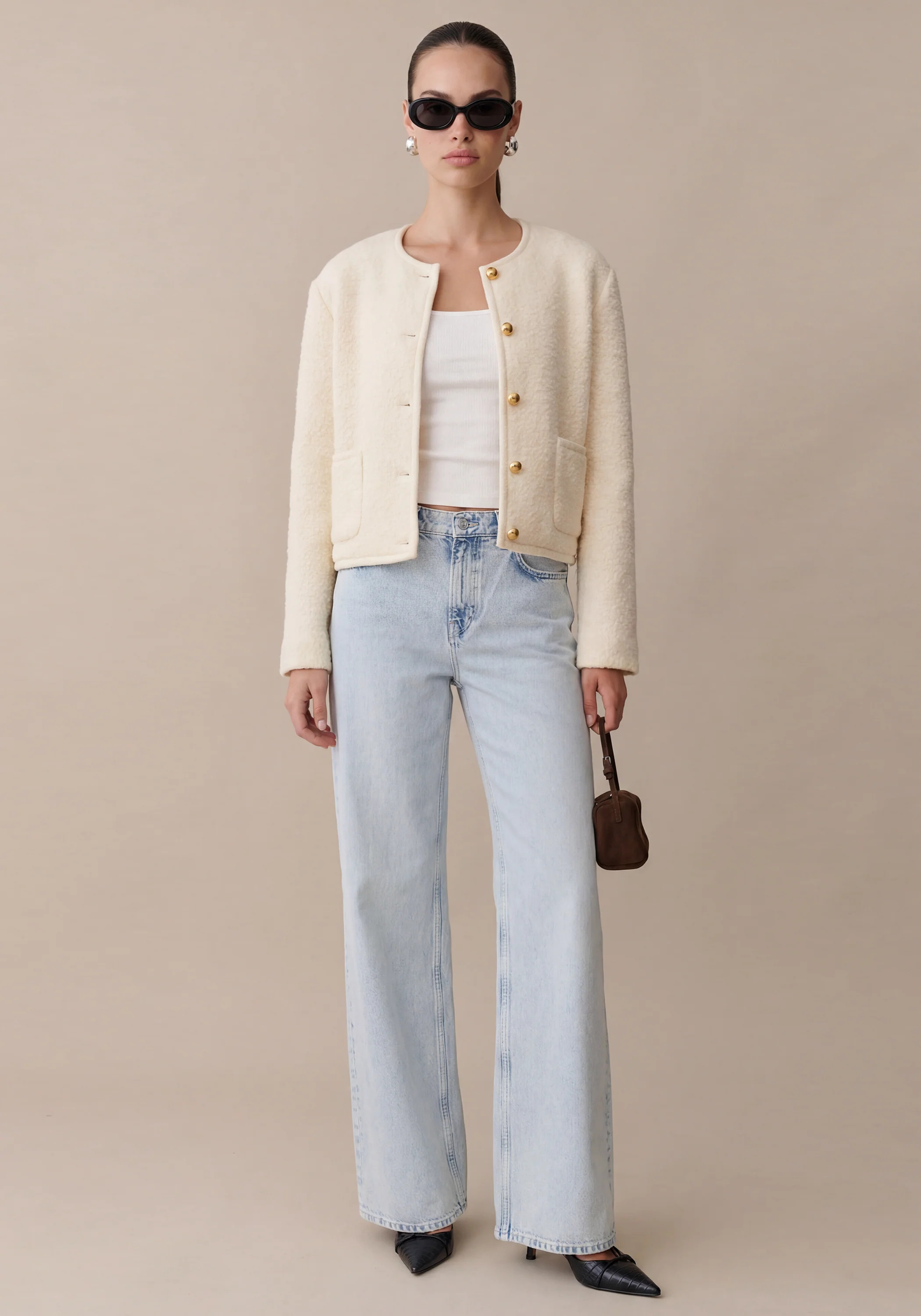 Joe Relaxed-fit Cropped Jacket | Few Moda