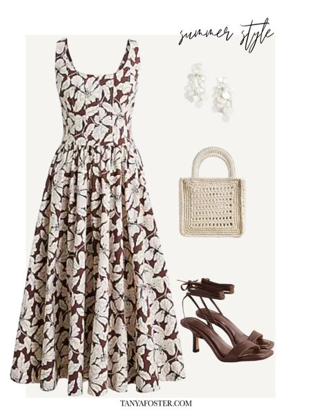 Gorgeous floral dress for summer! Dress is up for an event or wear flat sandals for an everyday look

#LTKSeasonal #LTKStyleTip